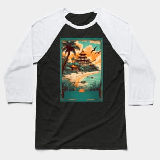 Vintage travel posters of Africa Baseball T-Shirt